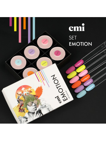 E.Mi Emotion gel paint set