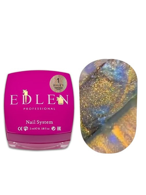 Edlen Twinkle Aurora Paste №01,  5 ml