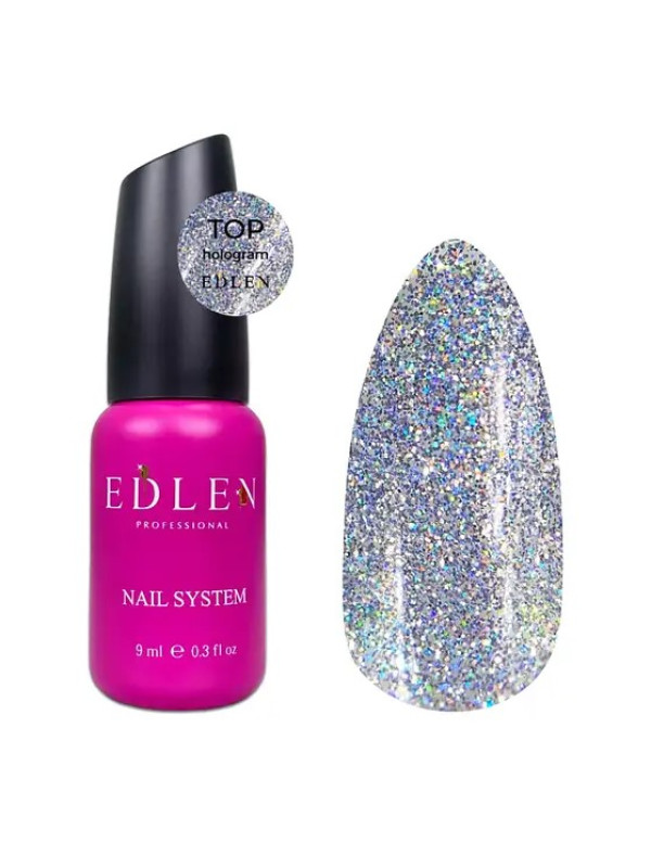 Edlen Hologram Top Coat , 9 ml 