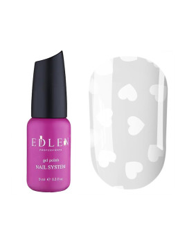 Edlen Dovira White Heart Top Coat , 9 ml 