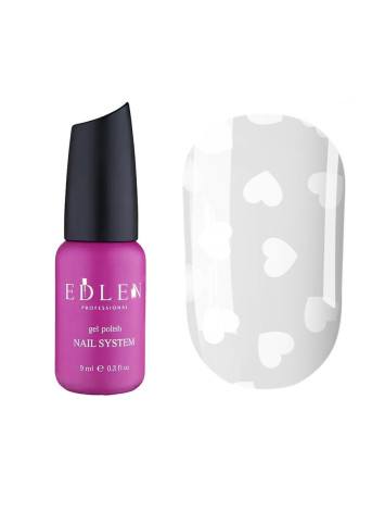 Edlen Dovira White Heart Top Coat , 9 ml 