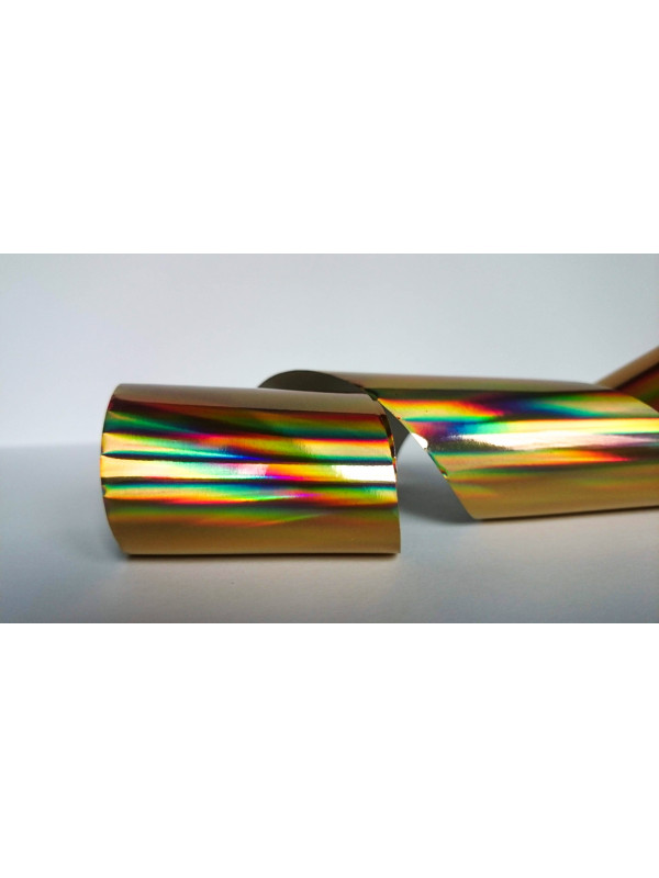 Gold Holographic  Foils for Casting 