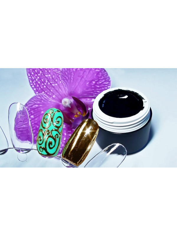 Black Gel Paint , 5 ml 