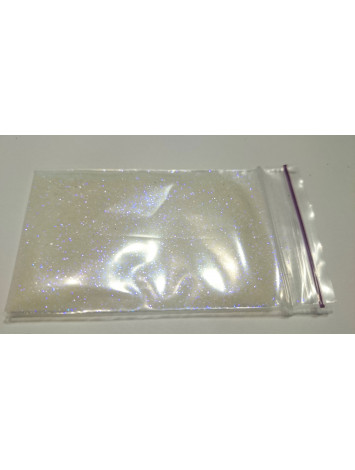 White Purple Mirror Glitters, 5g  №17