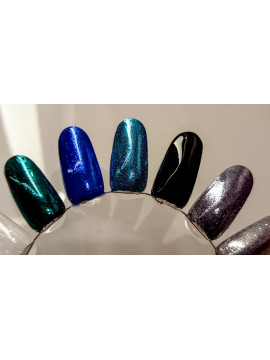 Blue Metallic Mirror Glitters, 5g  №30