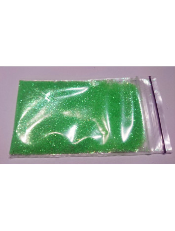 Green Mirror Glitters, 5g  №22