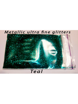 Green Metallic Mirror Glitters, 5g  №28