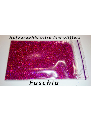 Fuscia Holo Ultra Fine Glitters, 5g  №3