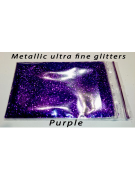 Purple Metallic Mirror Glitters, 5g №41