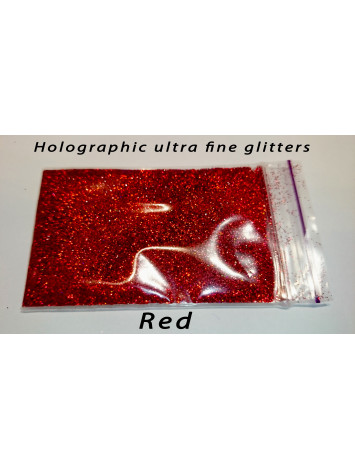 Red Holo Ultra Fine Glitters, 5g  №5