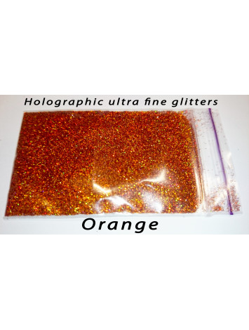 Orange Holo Ultra Fine Glitters, 5g  №6