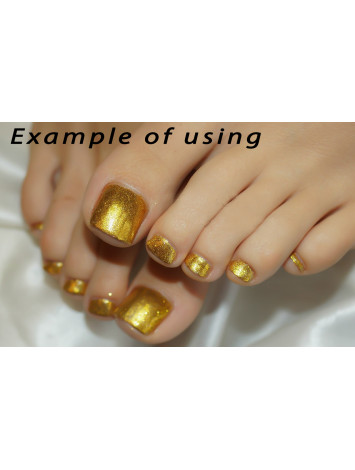 Gold Metallic Mirror Glitters, 5g №34