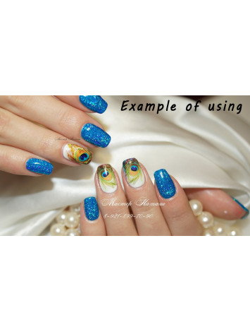 Blue Holo Ultra Fine Glitters, 5g  №12