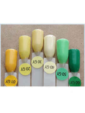 Yellow&Green Kodi Gel Polish,  8 ml 