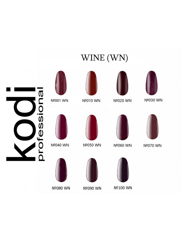 Wine Kodi Gel Polish,  8 ml 