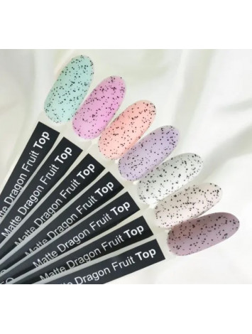 Komilfo Dragon Fruit Matte Top Coat , 8 ml