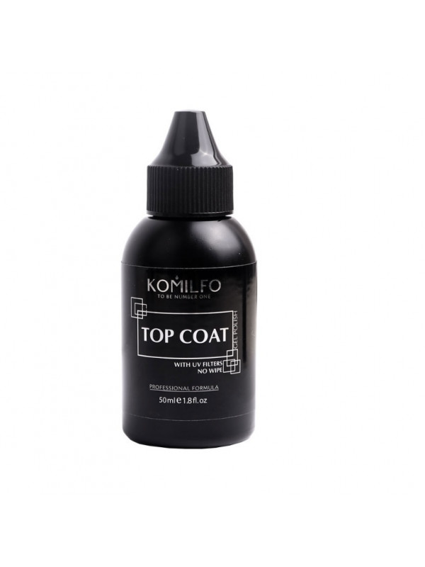 Komilfo Rubber Top Coat Non-sticky , 50 ml