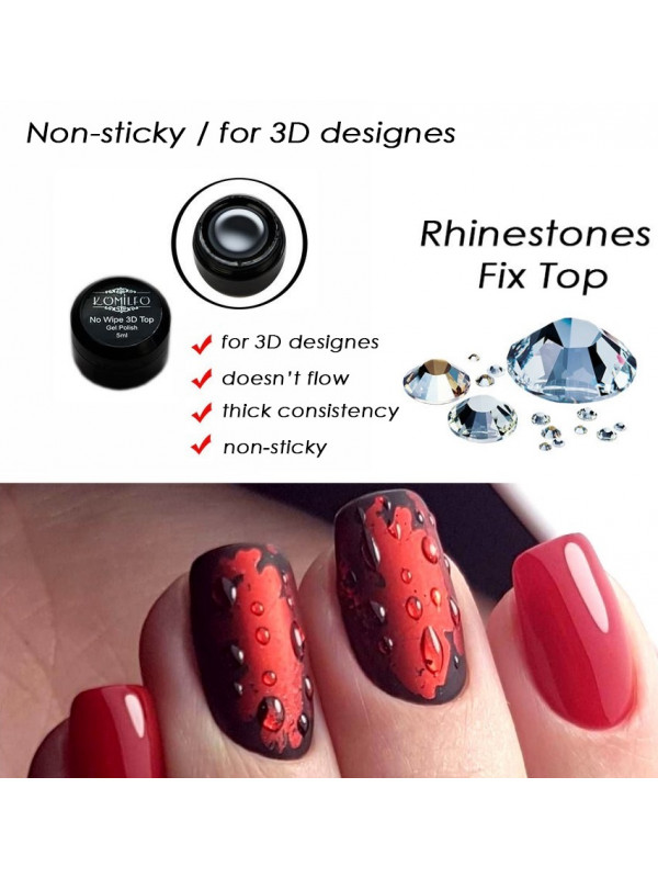 Komilfo Non-sticky Top  for 3D , 5 ml
