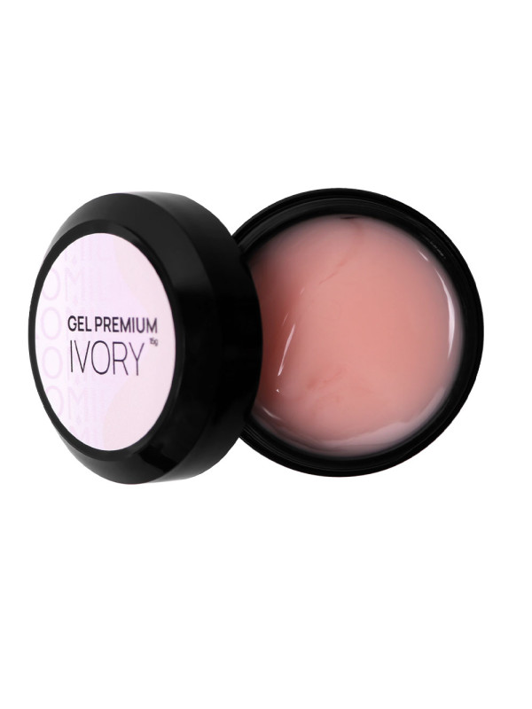 Komilfo Premium Builder Gel Ivory , 15 ml