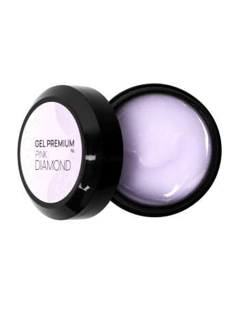 Komilfo Premium Builder Gel Pink Diamond, 15 ml