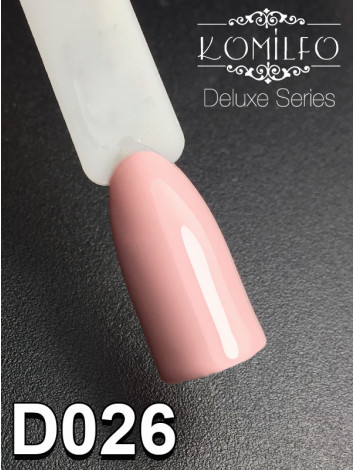 Komilfo Deluxe Gel Polish D026, 8 ml/15 ml