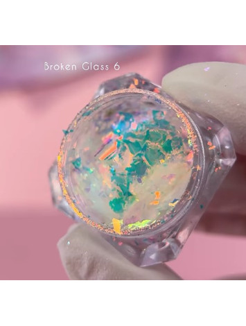 Luna Broken Glass Aurora Unicorn Flakes Set