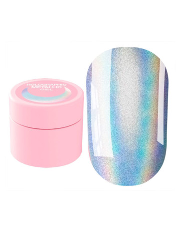 Luna Holographic Metallic Gel ,  5 ml 