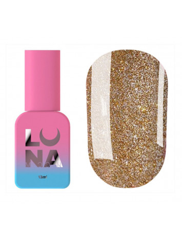 Luna Flash Gold Top Coat, 13 ml 