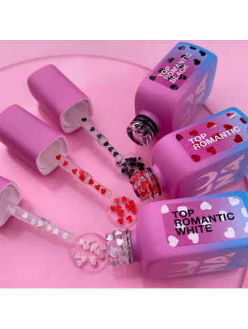 Luna Romantic Top Coat Red , 13 ml 