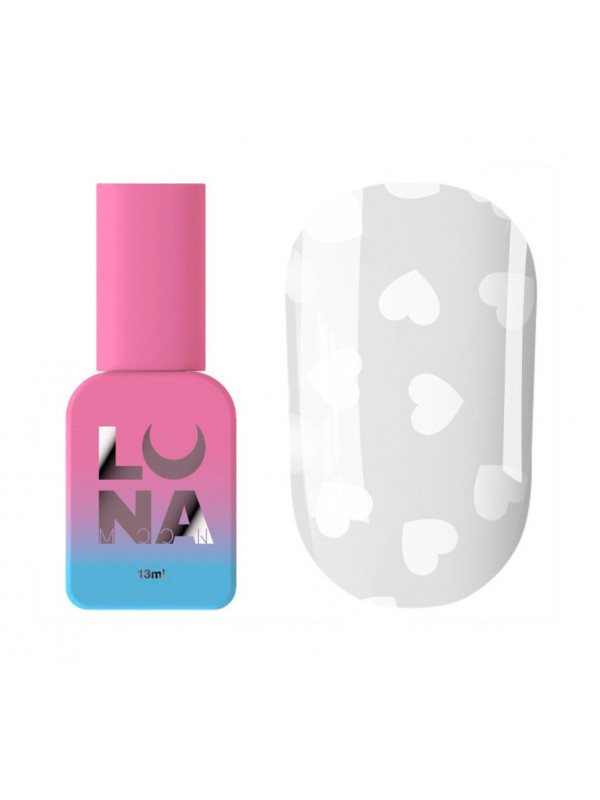 Luna Romantic Top Coat White, 13 ml 