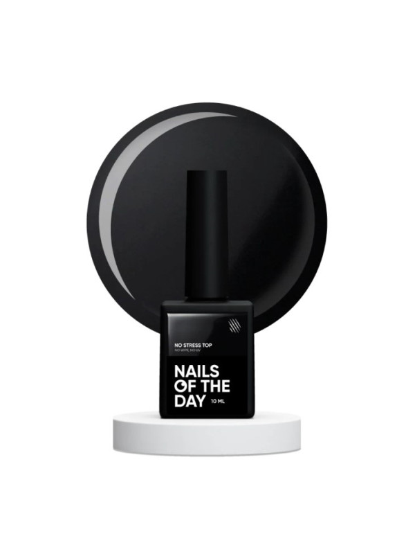 Nailsoftheday No Stress top no wipe without filters , 10 ml