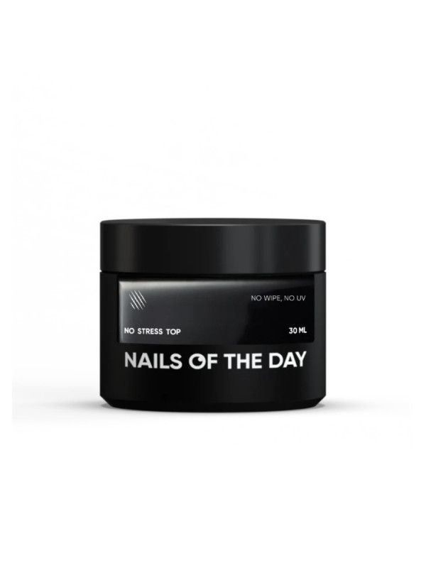 Nailsoftheday No Stress top no wipe without filters , 30 ml