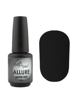 NailApex Allure Matte Top ,  10 ml 