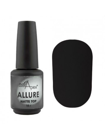 NailApex Allure Matte Top ,  10 ml 