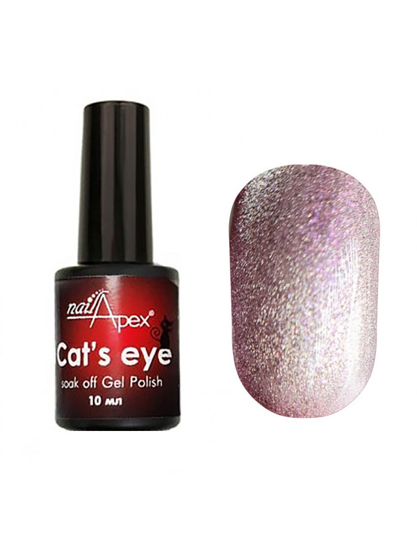 NailApex Crystal Cat Eye Gel Polish , 6 ml/10 ml