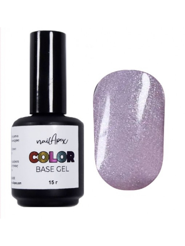 NailApex Light Reflective Base Coat №03,  15 ml 