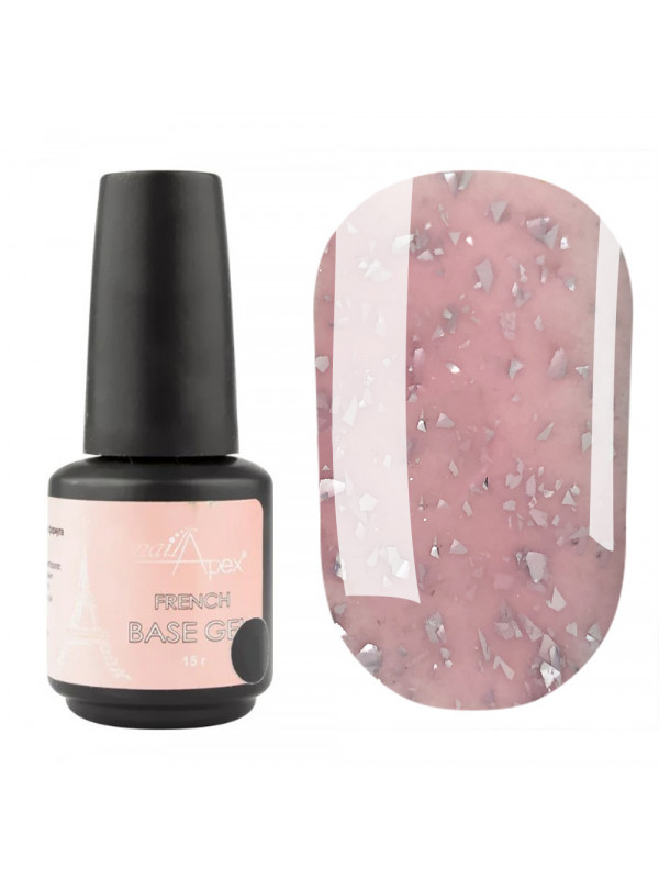 NailApex Potal Base Coat №12,  15 ml 