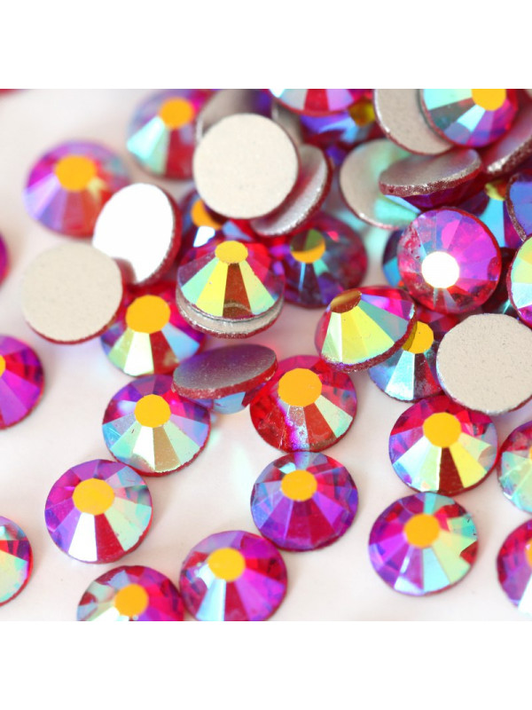 Light Siam AB Rhinestones
