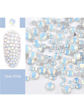 White Opal Rhinestones