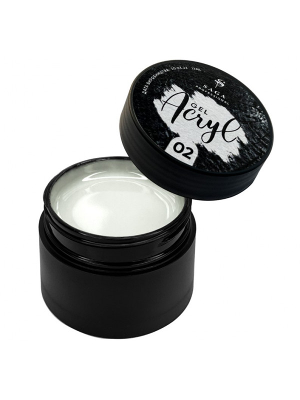 Saga Acryl Gel №02, 13 ml 