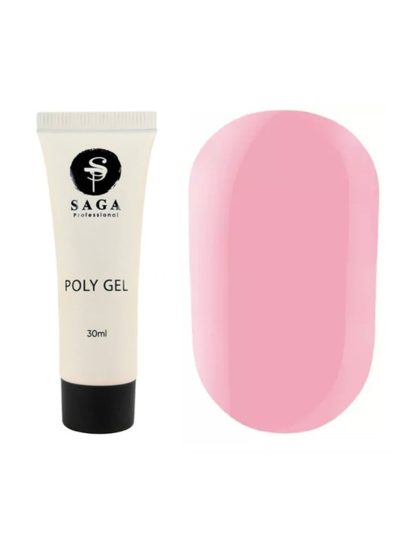 Saga Polygel Acryl Gel №04, 30 ml 