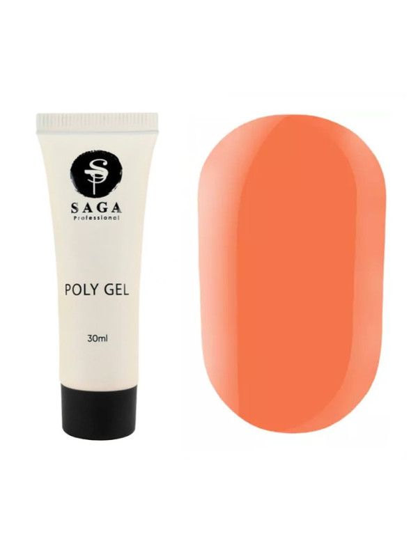 Saga Polygel Acryl Gel №08, 30 ml 
