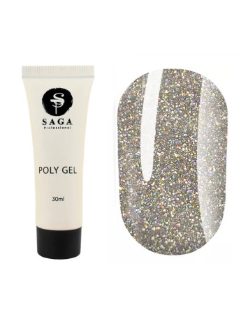 Saga Polygel Acryl Gel №09, 30 ml 