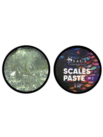 Saga Scales 3D Paste Gel  №02, 5 ml 