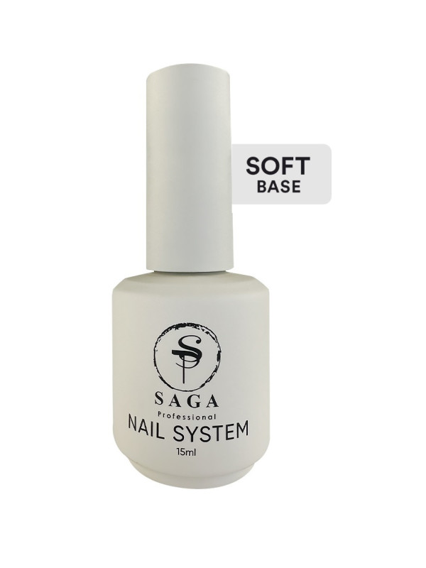 Saga Soft Rubber base coat,  15 ml 