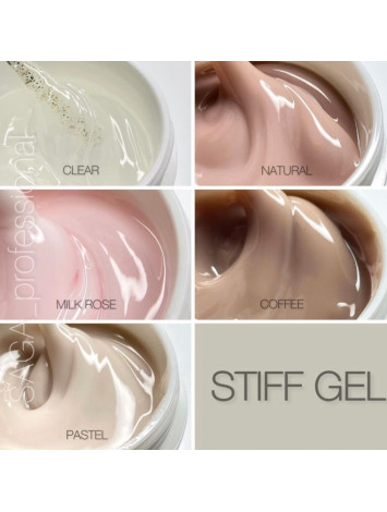 Saga Jelly Stiff Builder Gel Barbie , 15 ml
