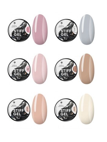 Saga Jelly Stiff Builder Gel Barbie , 15 ml