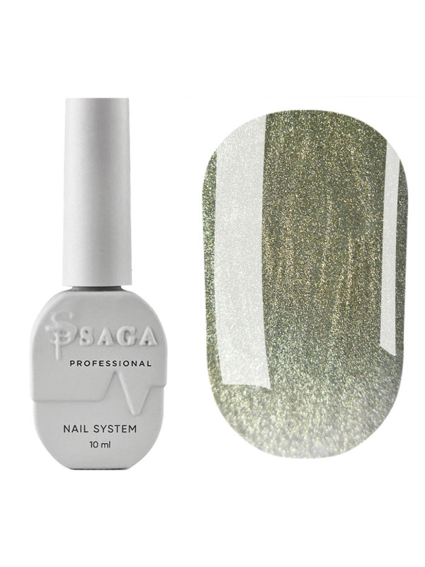Saga Amber Cat Eye Gel Polish №02 ,10 ml 