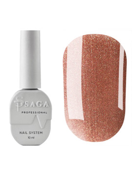 Saga Amber Cat Eye Gel Polish №04 ,10 ml 
