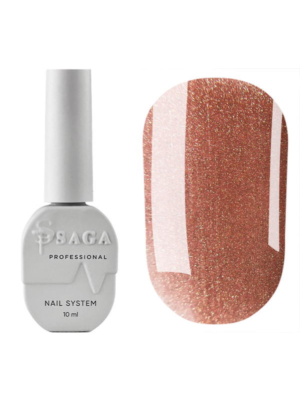 Saga Amber Cat Eye Gel Polish №04 ,10 ml 